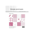6" x 6" Paper Pack (24pk) - Simple & Basic: Old Rose