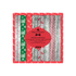 6" x 6" Paper Pack (24pk) - Wooden Christmas