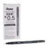 Pentel Arts S20P 0.5mm Pointliner Fineliner Pen - Black