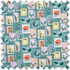Medium Sewing Box - Stamps