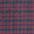 Polycotton Seersucker Tartan in Claret & Bottle - Per ½ Metre