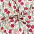 100% Cotton Lawn Red Tulips on Ivory - Per ½ Metre