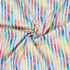 Radiant Rhapsody: Rainbow Watercolour Stripes - 100% Cotton