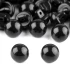 9mm Sew On Round Toy Eyes (20pcs) - Black