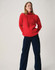 Rise High Neck Sweater in Sirdar Loveful Bio Blend Chunky (10966)