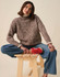 Mingle High Neck Sweater in Hayfield Bonus Marl Chunky (10948)