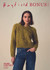 Twist V Neck Sweater in Hayfield Bonus Marl Chunky (10946)