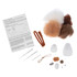 Contents of Needle Felting Kit - Squirrel