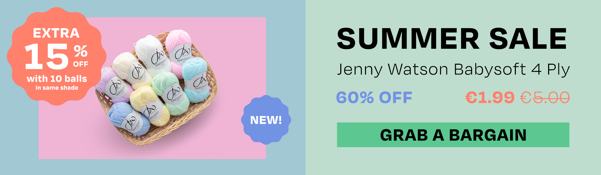 Jenny Watson Babysoft 4Ply Yarn