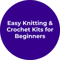 Easy Knitting & Crochet Kits for Beginners