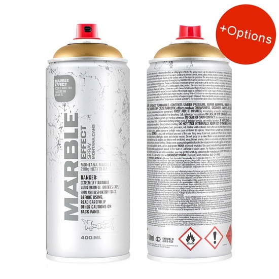 Montana Cans Texture 3D Effet Spray - 400 Ml - Gris - Neuf