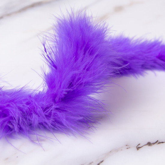 MSTRIP, 35mm diameter marabou feather strip in standard colours