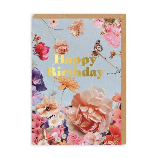 Greeting Card - English Garden Birthday - Vibes & Scribes