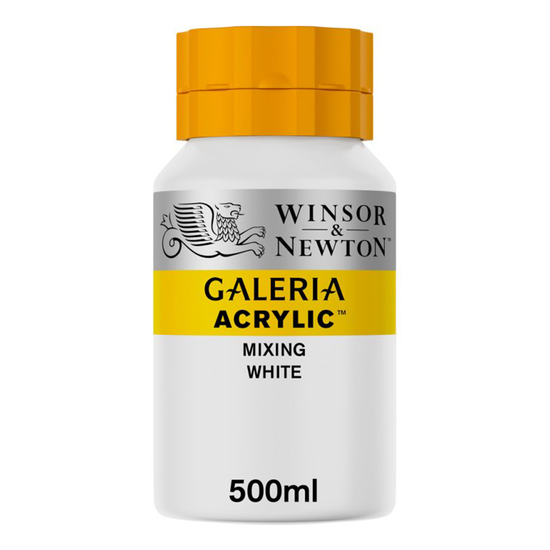 Winsor & Newton Galeria Acrylic Mixing White (500ml) Vibes & Scribes