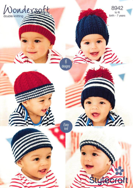 Hats in Stylecraft Special DK (8942) - Vibes & Scribes