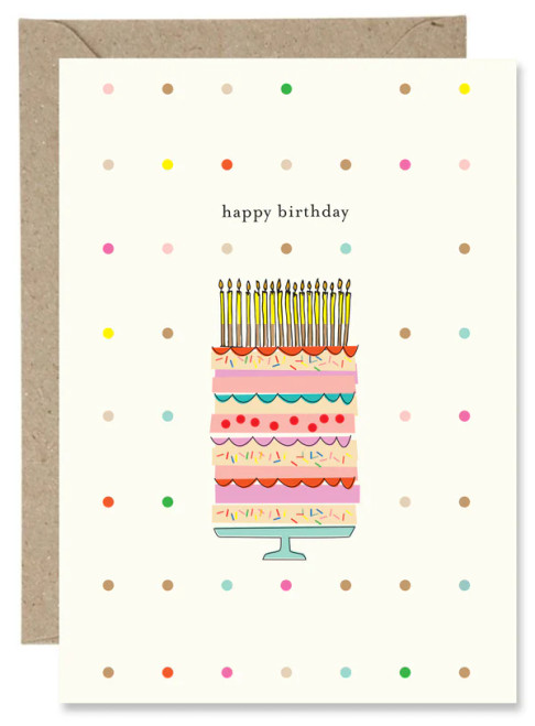HAPPY BIRTHDAY - GREETING CARD main image 0