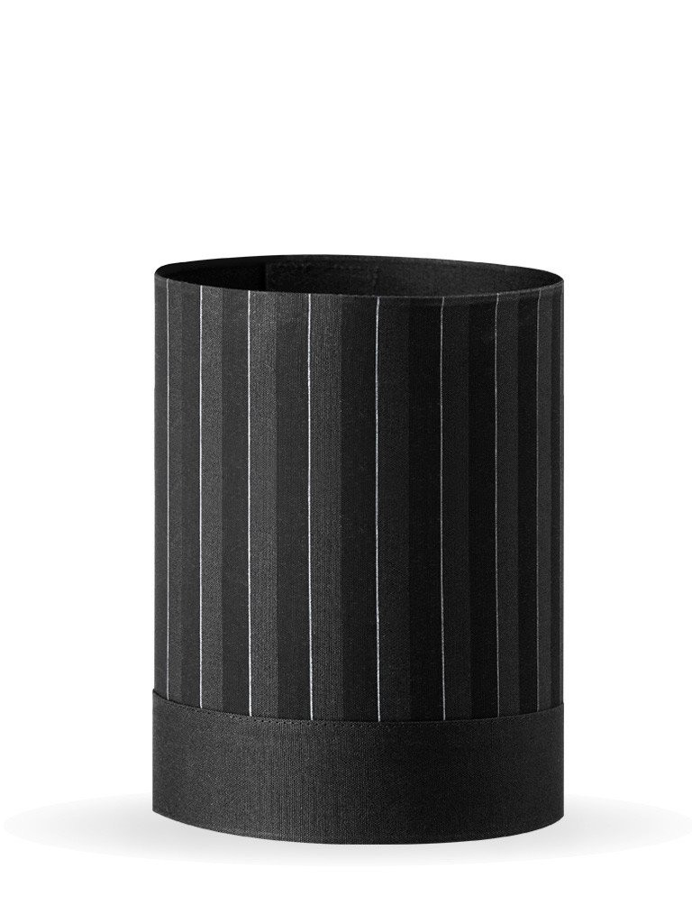 Black MultiUse 9inch Disposable Chefs Hat - Culinary Classics
