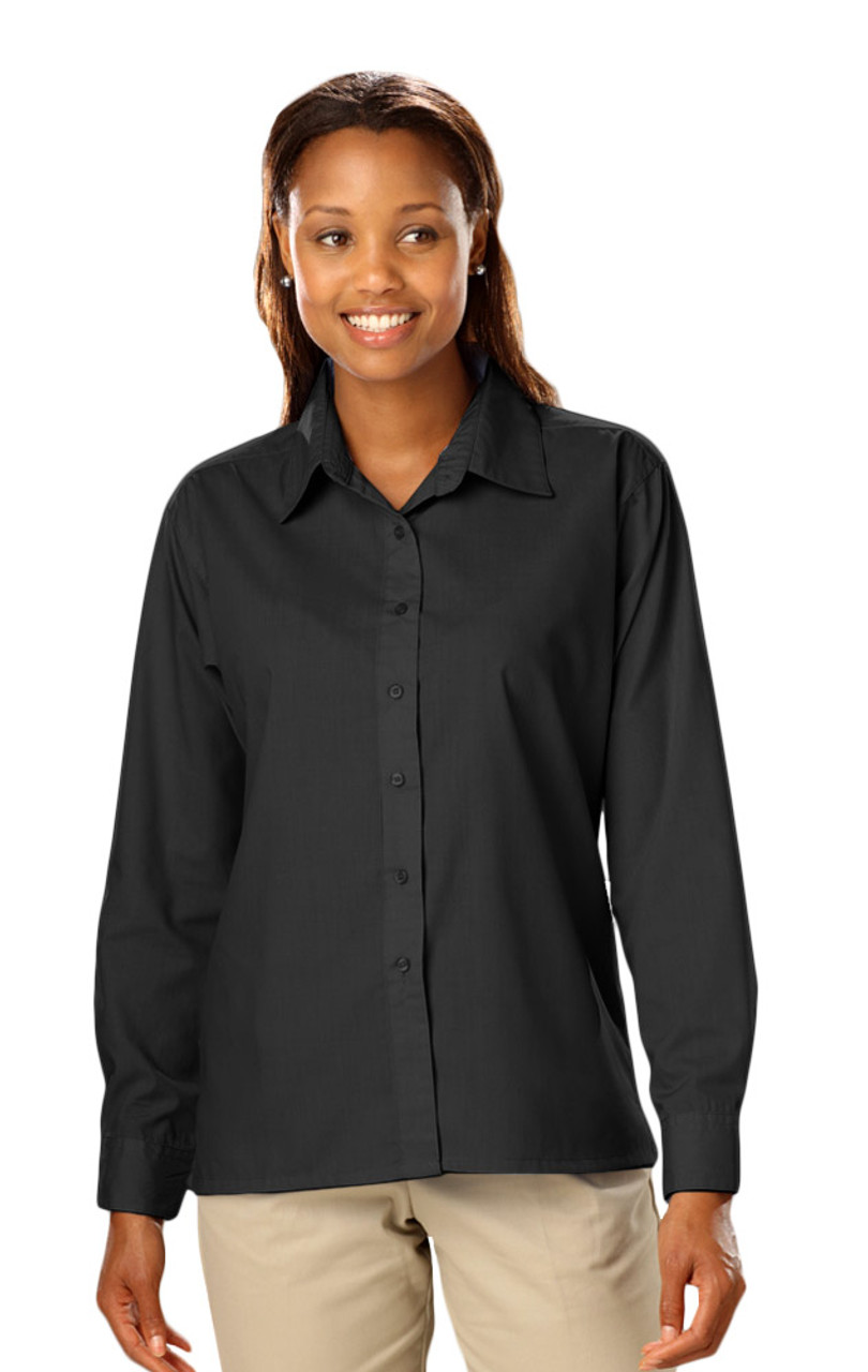 Women Jersey Button Down Shirt