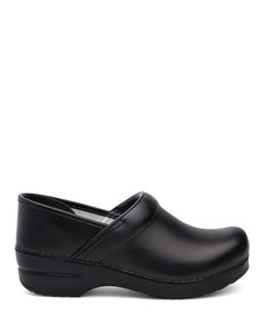Dansko Black Box Leather Professional Clogs, D9132