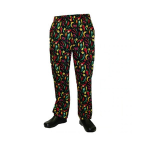 Cargo Chef Pants in Chili Peppers - More to choose from! 7120-peppers