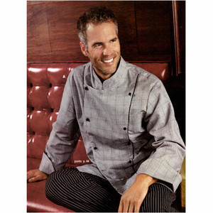 Corded Chef Coat in Chef's Glen Plaid, 1080536