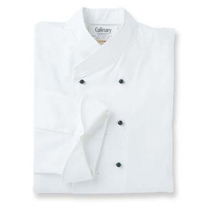 Women's Imperial Chef Coat in White with Back Ties, 1042507