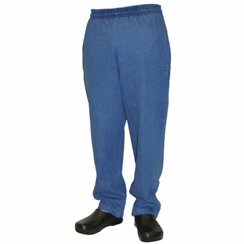 Women's Cotton Denim Pull-on Pants Adaptive Clothing for Seniors, Disabled  & Elderly Care