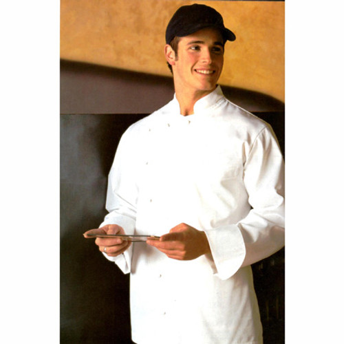 Bordeaux Chef Coat in White Poplin, 1095/934-5175 Bordeaux Chef Coat in White Poplin, 1095/934-5175