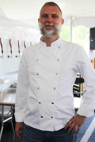 White Neo Traditional Chef Coat with Back Mesh Vents, 1102-802 White Neo Traditional Chef Coat with Back Mesh Vents, 1102-802