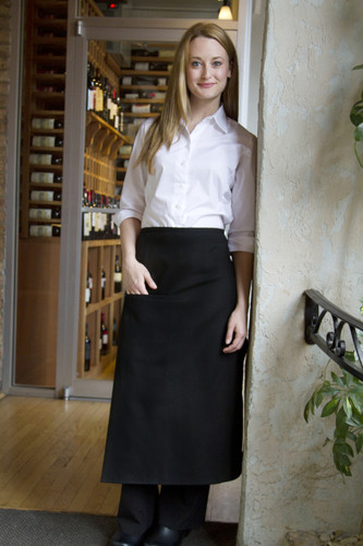 Standard Bistro Apron with Concealed Pocket UC3966