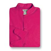 Women's Mandarin Coat in Hot Pink Poplin