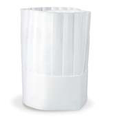 20 Pack Disposable Hat 9 inch Vertical Pleated, SMD 2502