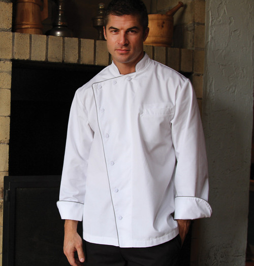 Bordeaux Chef Coat - Build Your Own, 1095_BYO
