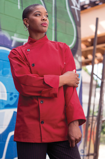 RIO Chef Coat in Red, UN1482_red