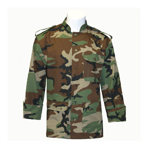 Mandarin Chef Coat in Camouflage with Pockets, 1333-213