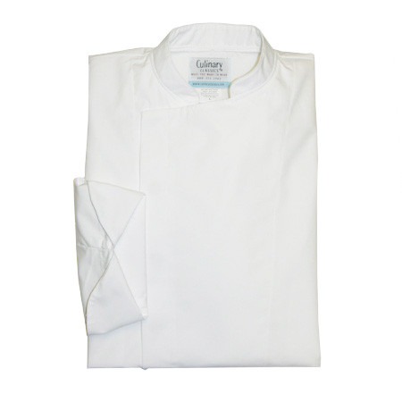 Epicurean Chef Coat in White Poplin, 1046-934