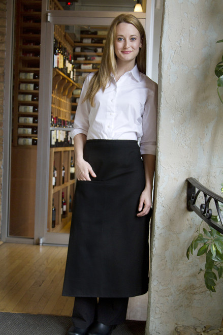 Standard Bistro Apron with Concealed Pocket UC3966