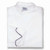 Tunic Chef Coat in White Twill with Black Cuff Cording