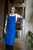 Premium Royal Bib Apron in Royal Blue or Bright Red 3176