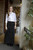 Corded Bistro Apron in Egyptian Cotton 3106-BYO