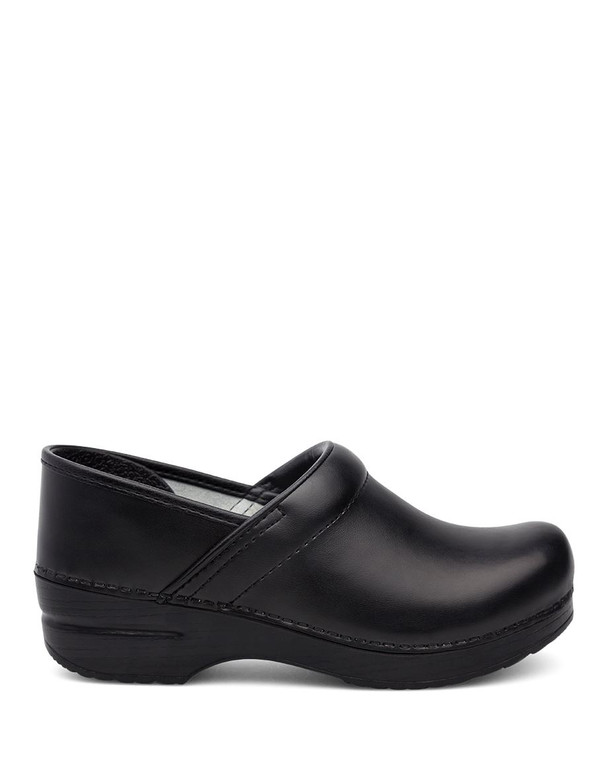 Dansko Black Box Leather Professional Clogs, D9132
