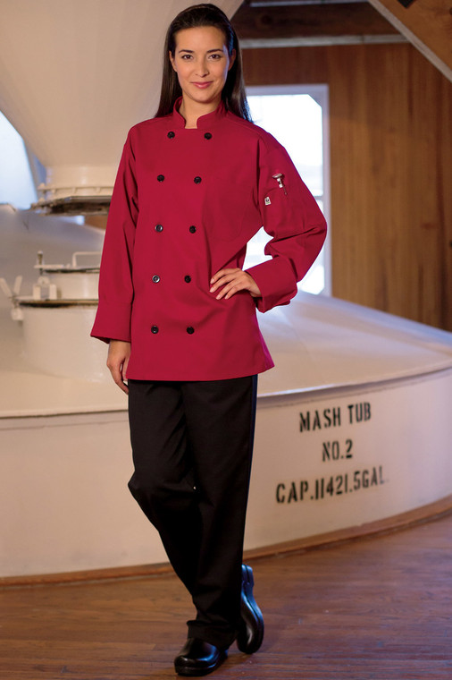 Moroccan Chef Coat in Red UN1004