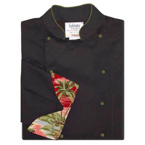 Women's Traditional Coat in Black Soil-Release Twill, 1035-523