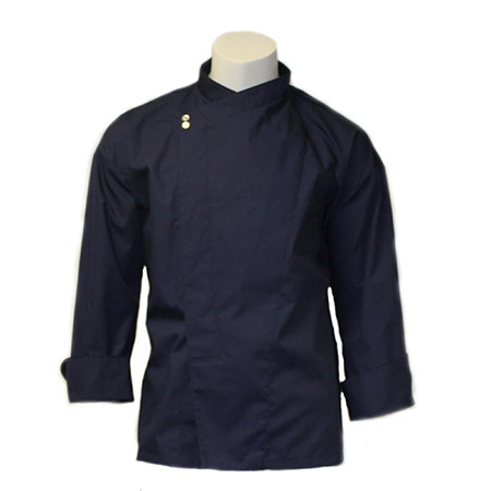 Montreal Chef Coat in Navy Poplin, 1129/911