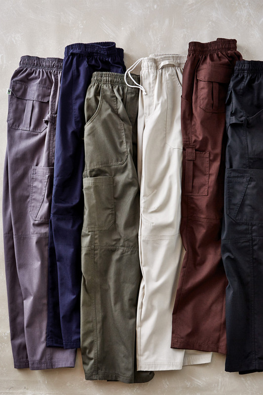 Grunge Cargo Chef Pant Brown - Culinary Classics