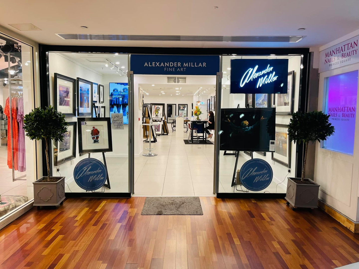 We've moved in Glasgow's Princes Square