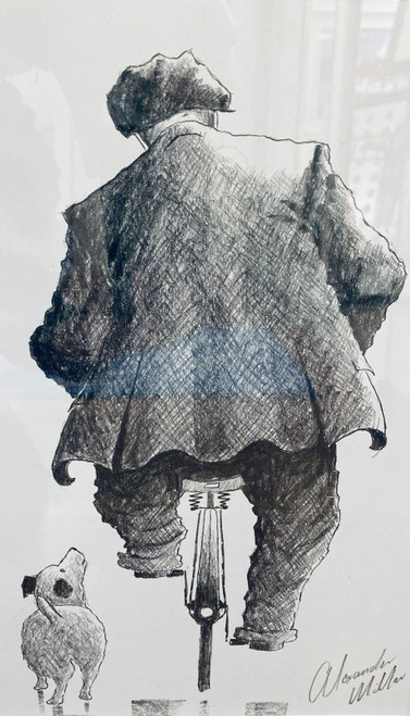 Race You is an original pencil drawing by Alexander Millar.