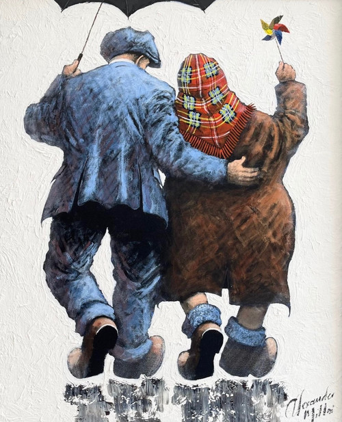 Windmills of your Mind is a signed, limited edition print of the original oil painting by Alexander Millar. Windmills of your Mind is a signed, limited edition print of the original oil painting by Alexander Millar.