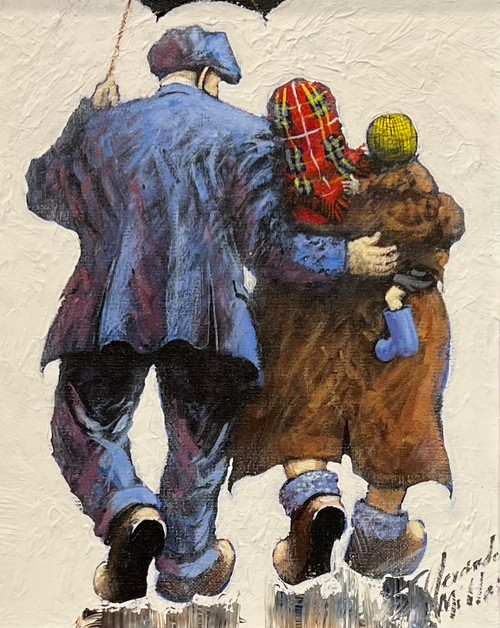 The Journey Home is an original oil painting by Alexander Millar. The Journey Home is an original oil painting by Alexander Millar.