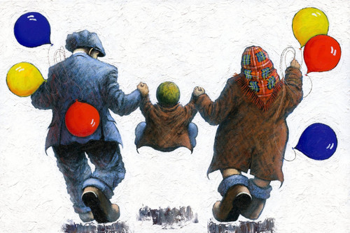 Again, Again, ...Again - is a limited edition print and an original oil painting by Scottish artist Alexander Millar. Again, Again, ...Again - is a limited edition print and an original oil painting by Scottish artist Alexander Millar.